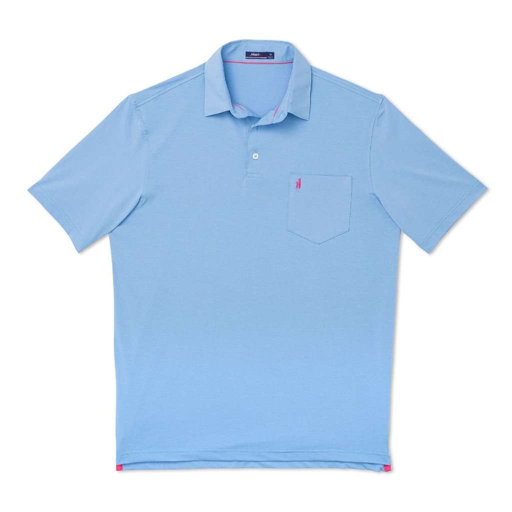 Johnnie-O Harvey Polo in Laguna Blue – Country Club Prep