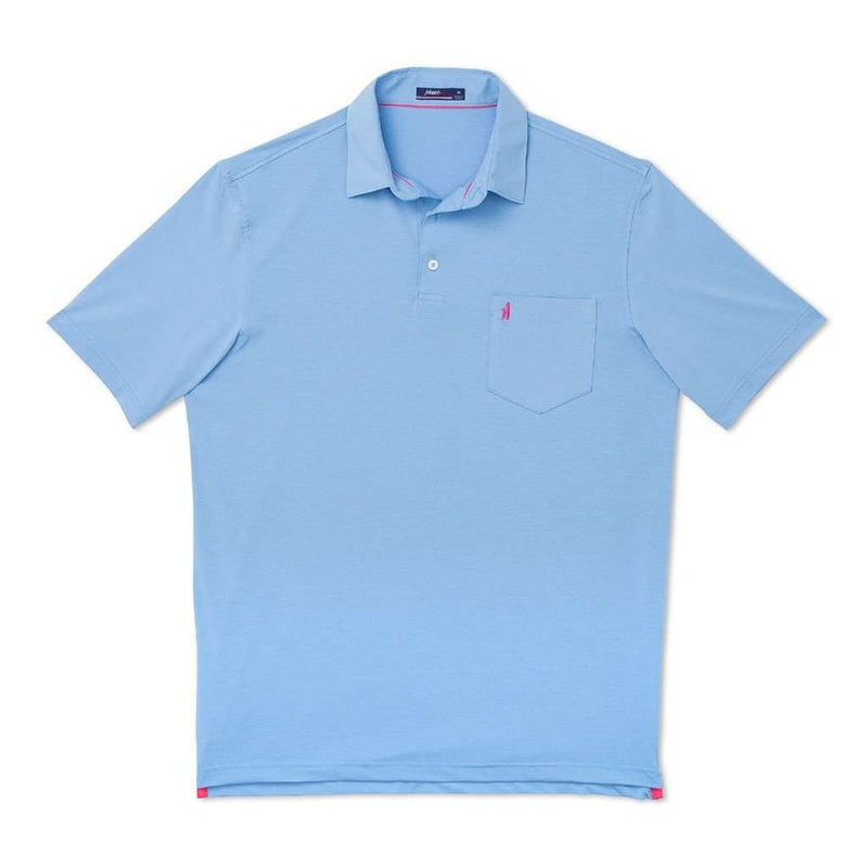 Harvey Polo in Laguna Blue by Johnnie-O - Country Club Prep