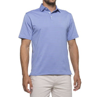 Hyder Striped Prep-Formance Polo in Regatta by Johnnie-O - Country Club Prep