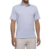 Hyder Striped Prep-Formance Polo in White by Johnnie-O - Country Club Prep