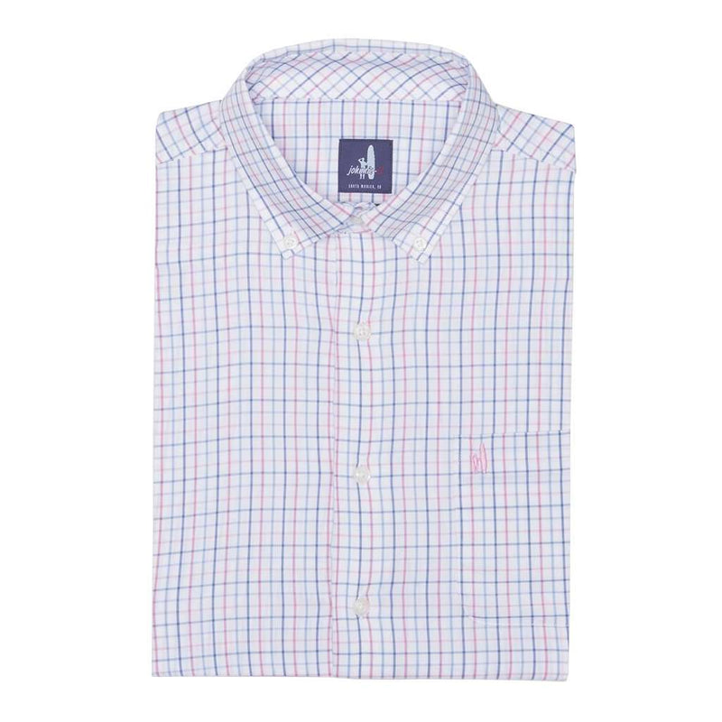 Ives Prep-Formance Button Down Shirt in Sorbet by Johnnie-O - Country Club Prep
