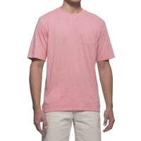 Lawson Crew Neck T-Shirt in Strawberry by Johnnie-O - Country Club Prep