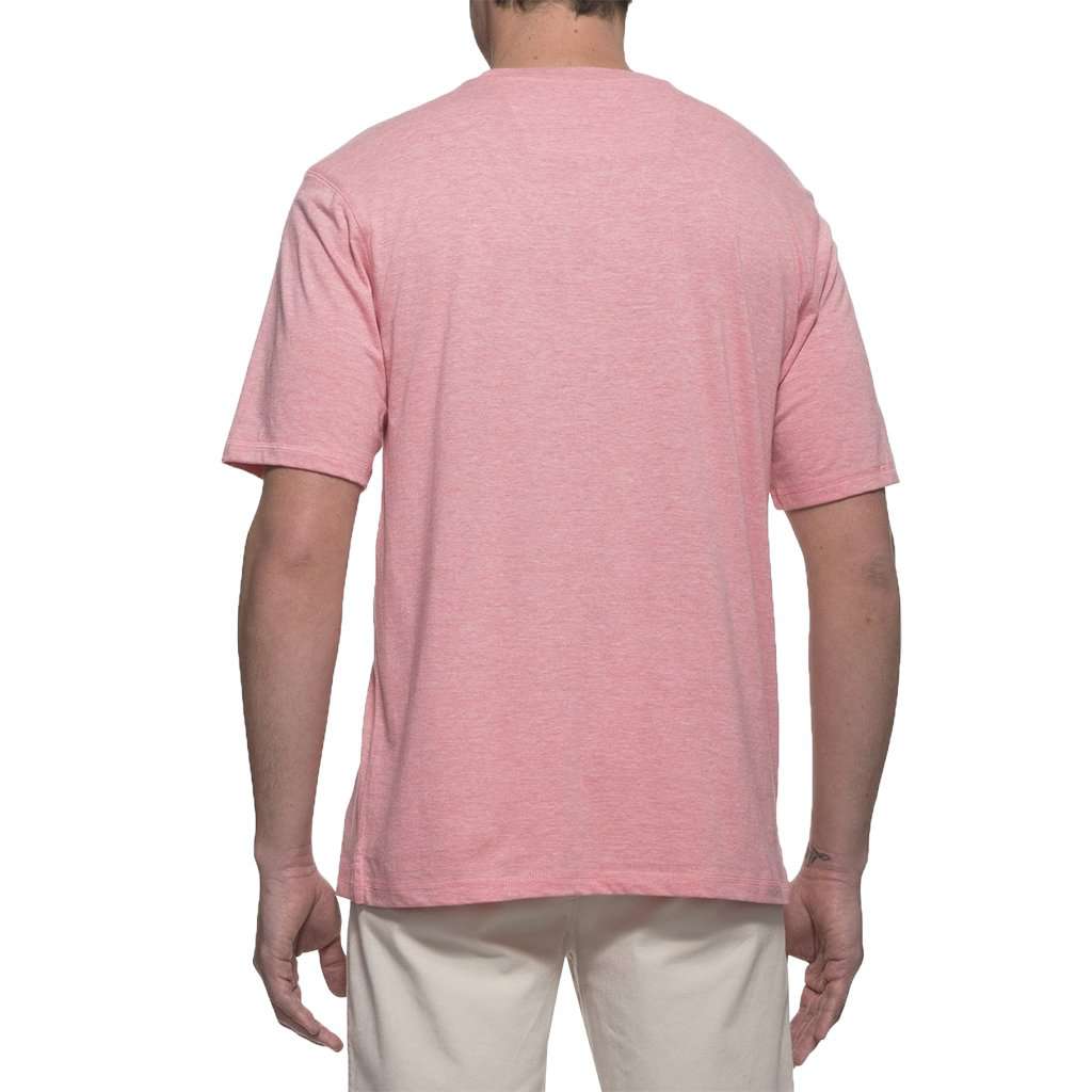 Lawson Crew Neck T-Shirt in Strawberry by Johnnie-O - Country Club Prep