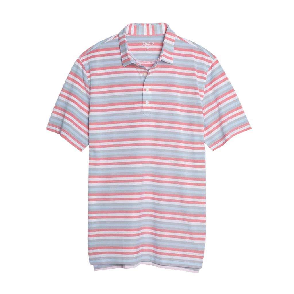 Levi Striped Prep-Formance Pique Polo by Johnnie-O - Country Club Prep