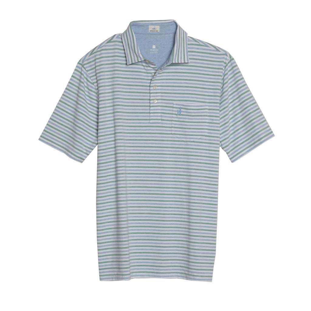 Palmetto Striped Polo by Johnnie-O - Country Club Prep