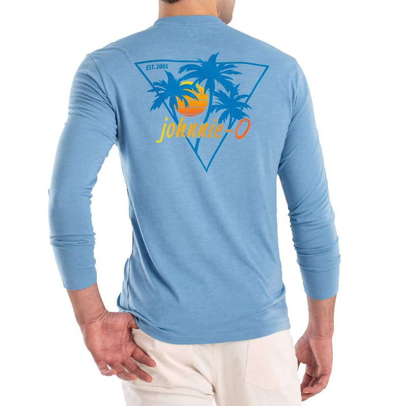 Palms Sunset Long Sleeve T-Shirt by Johnnie-O - Country Club Prep