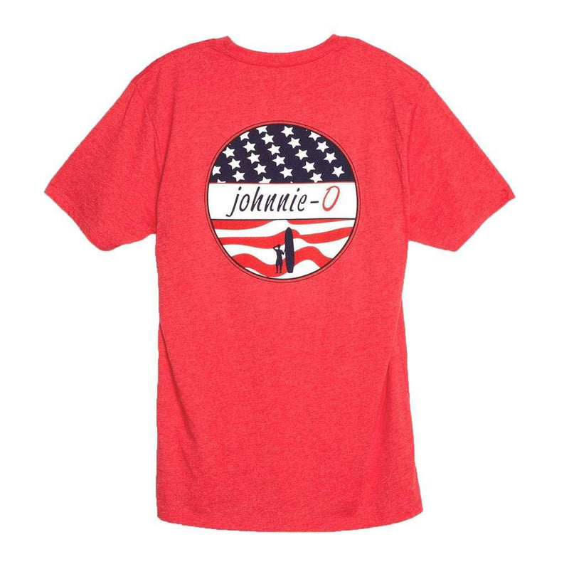 Star Spangled T-Shirt in Serrano by Johnnie-O - Country Club Prep