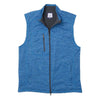 Tahoe 2-Way Zip Front Fleece Vest in Deepwater by Johnnie-O - Country Club Prep