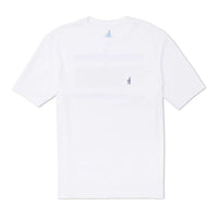 Union T-Shirt in White by Johnnie-O - Country Club Prep