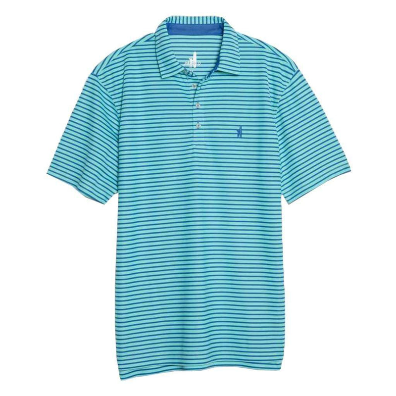 Linus Dual Striped Prep-Formance Pique Polo by Johnnie-O - Country Club Prep