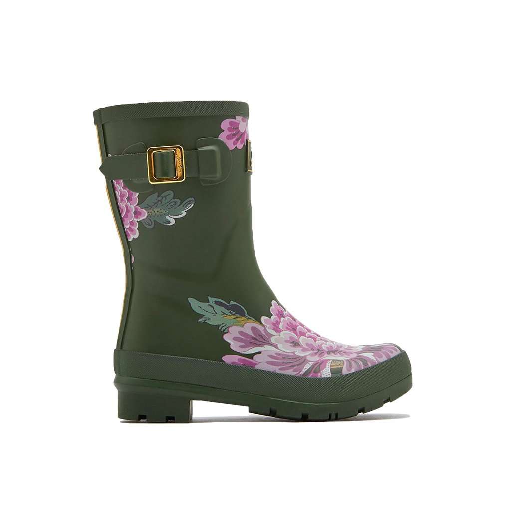 Molly Mid Height Welly Rain Boot by Joules - Country Club Prep