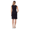 Julia Faux Suede Sheath Dress in Black by Jude Connally - Country Club Prep