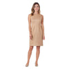 Julia Faux Suede Sheath Dress in Camel by Jude Connally - Country Club Prep