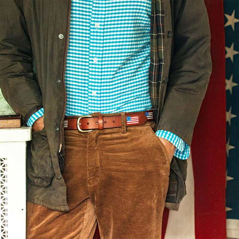 The Grand Old Flag Belt by Kiel James Patrick - Country Club Prep
