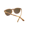 Blonde Tortoise Shell Mai Tais with Amber Polarized Lenses by Knockaround - Country Club Prep