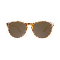 Blonde Tortoise Shell Mai Tais with Amber Polarized Lenses by Knockaround - Country Club Prep