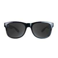 Fort Knocks Sunglasses in Glossy Black Sage with Polarized Smoke Lenses by Knockaround - Country Club Prep