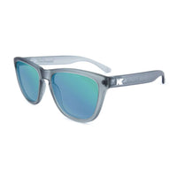 Frosted Grey Premium Sunglasses with Polarized Moonshine Lenses by Knockaround - Country Club Prep