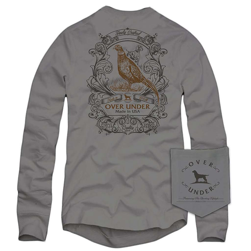 Finely Crafted Pheasant Long Sleeve T-Shirt by Over Under Clothing - Country Club Prep