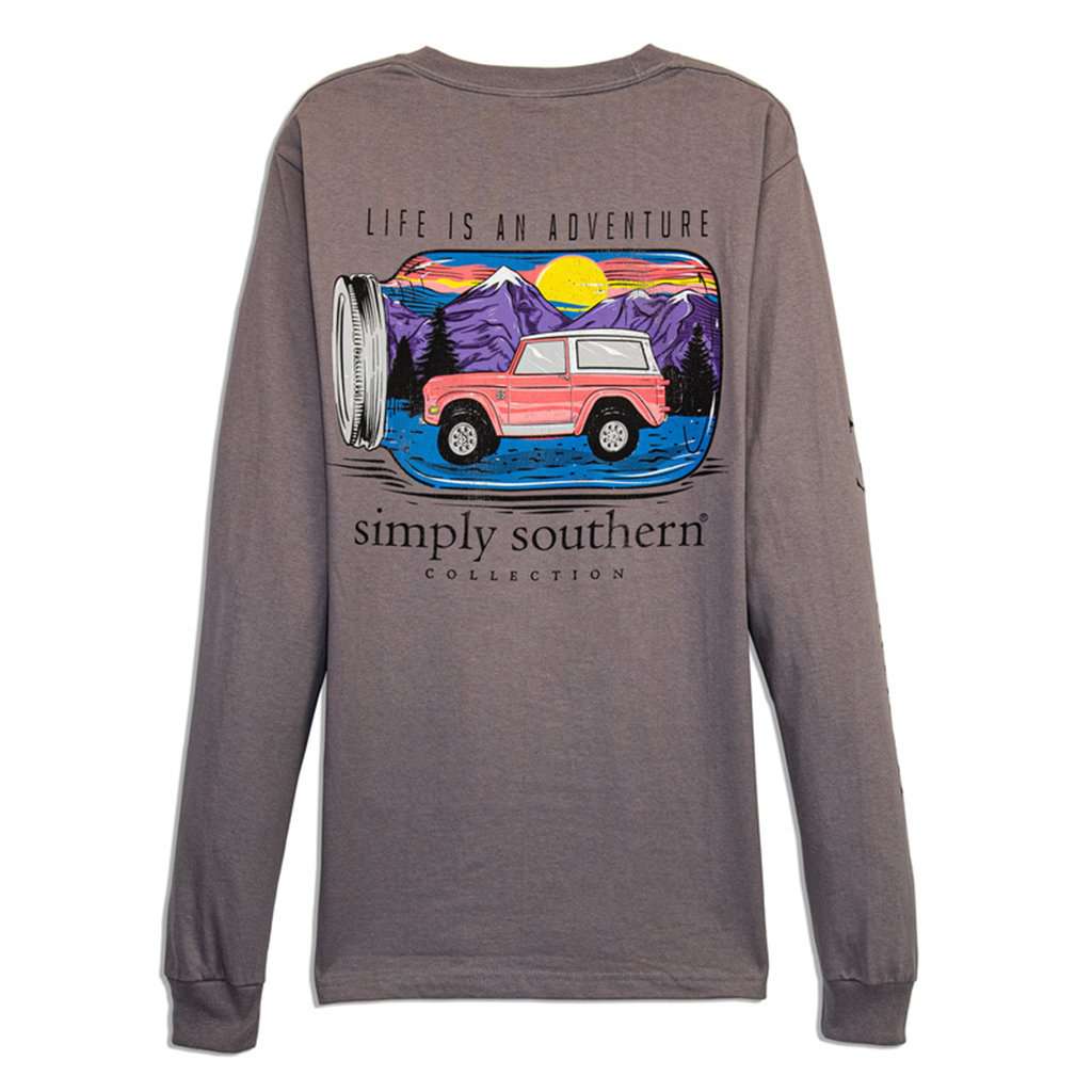 Long Sleeve Jar Tee by Simply Southern - Country Club Prep