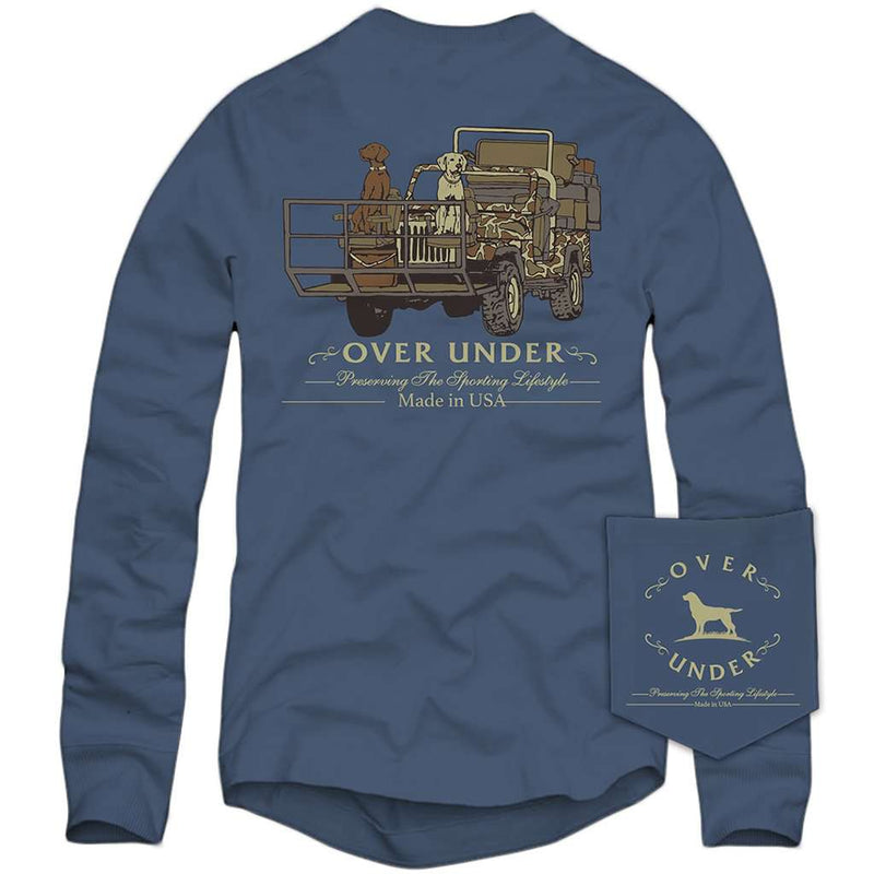 Long Sleeve Shotgun Rider T-Shirt by Over Under Clothing - Country Club Prep