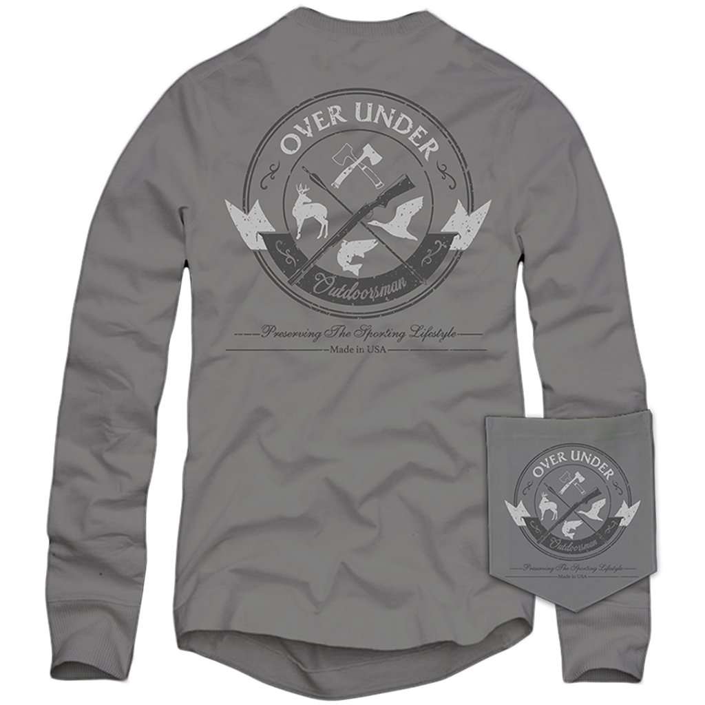 Long Sleeve Traditional Outdoorsman T-Shirt by Over Under Clothing - Country Club Prep