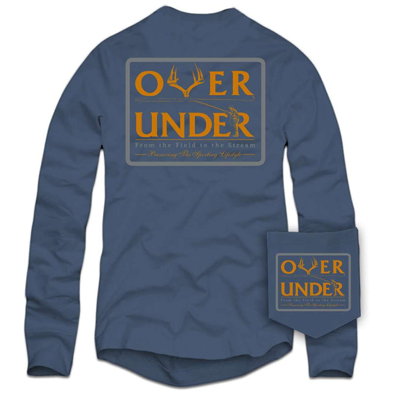 Long Sleeve Field to Stream T-Shirt by Over Under Clothing - Country Club Prep