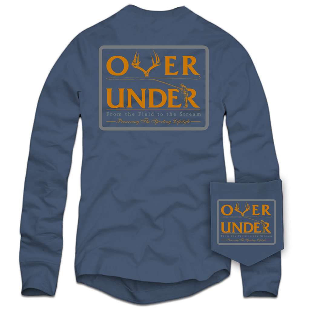 Long Sleeve Field to Stream T-Shirt by Over Under Clothing - Country Club Prep