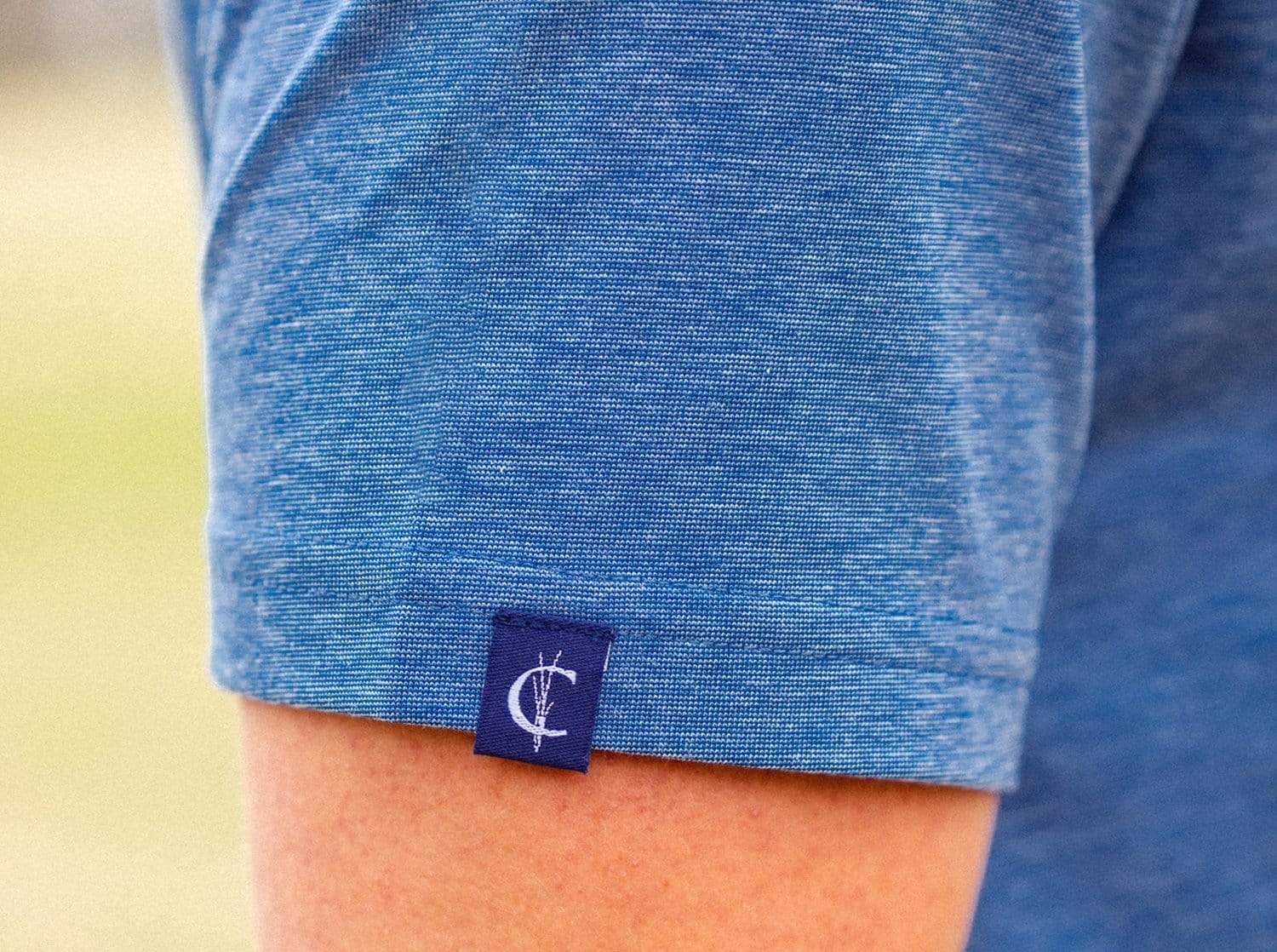 Performance Range Polo in Blue Jean by Criquet - Country Club Prep