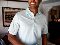 Performance Range Polo in Mojito by Criquet - Country Club Prep