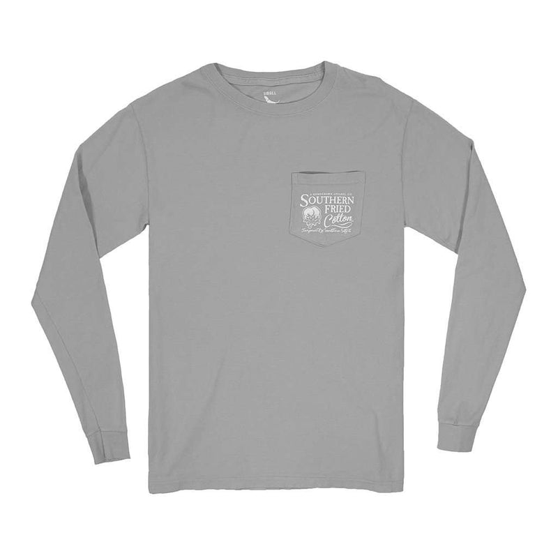 USA Point the Way Home Long Sleeve Tee by Southern Fried Cotton - Country Club Prep