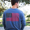 Long Sleeve Vintage Flag Tee by Southern Marsh - Country Club Prep