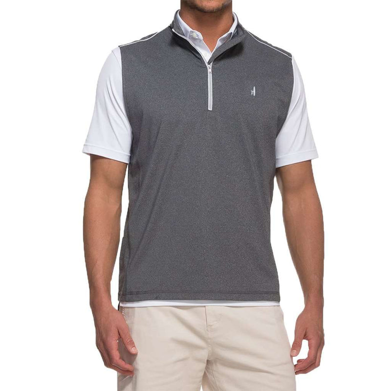 Lammie 1/4 Zip Prep-Formance Vest by Johnnie-O - Country Club Prep