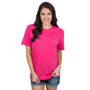 Preppy Pineapple Tee in Raspberry by Lauren James - Country Club Prep