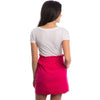 Solid Scalloped Seersucker Skirt in Raspberry by Lauren James - Country Club Prep