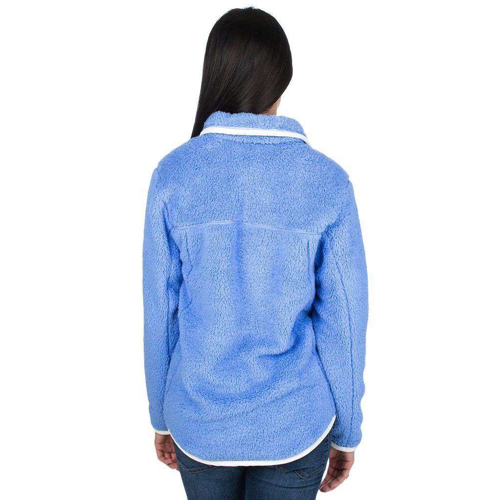 Aspen Pullover in Polar Blue by Lauren James - Country Club Prep