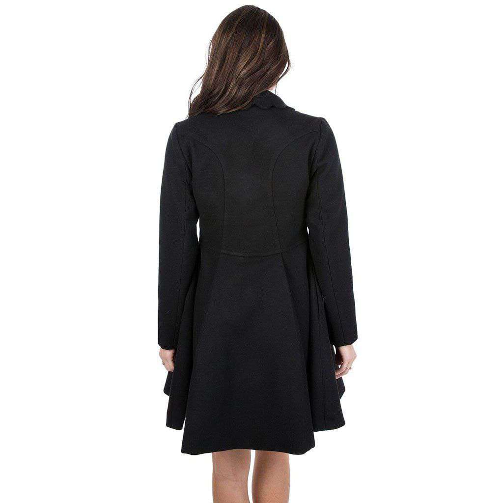 Chloe Coat in Black by Lauren James - Country Club Prep