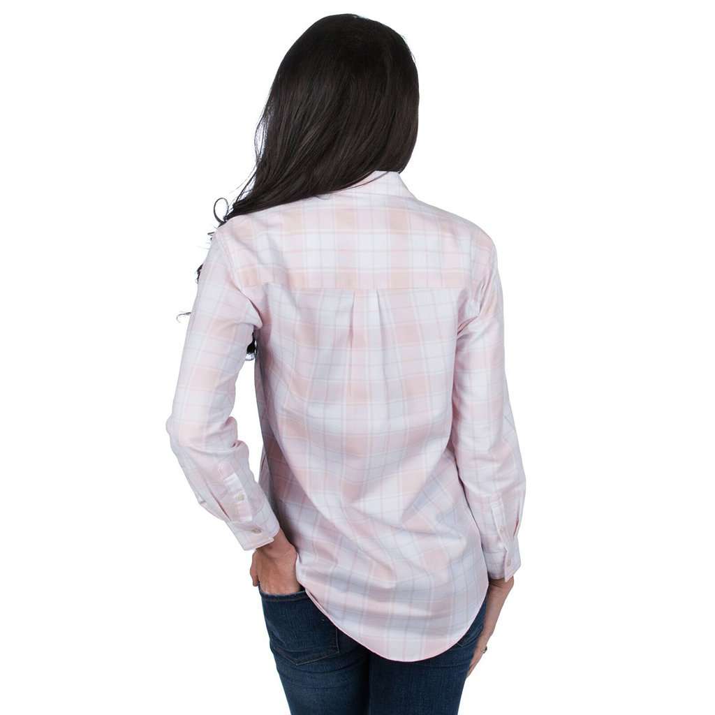 Hayden Boyfriend Flannel in Blush by Lauren James - Country Club Prep