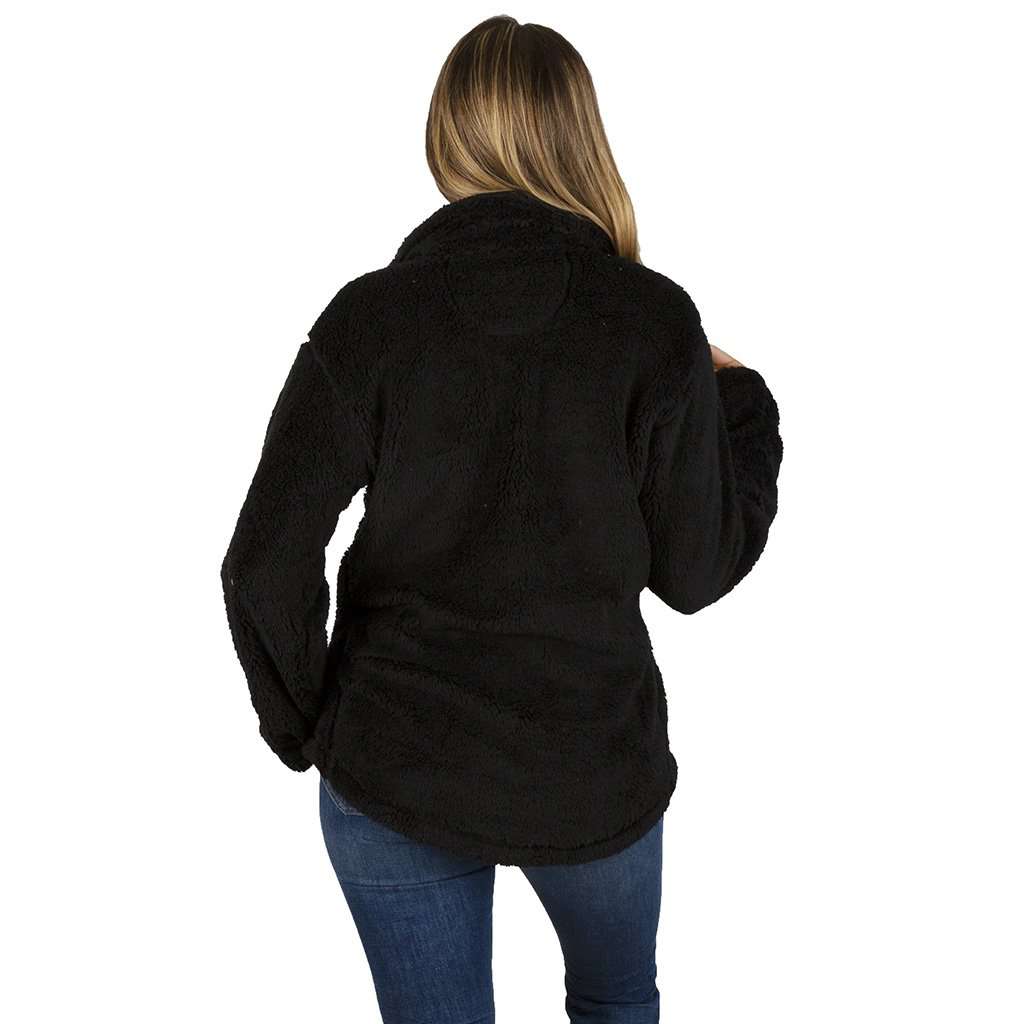 Linden Sherpa 2.0 in Black by Lauren James - Country Club Prep