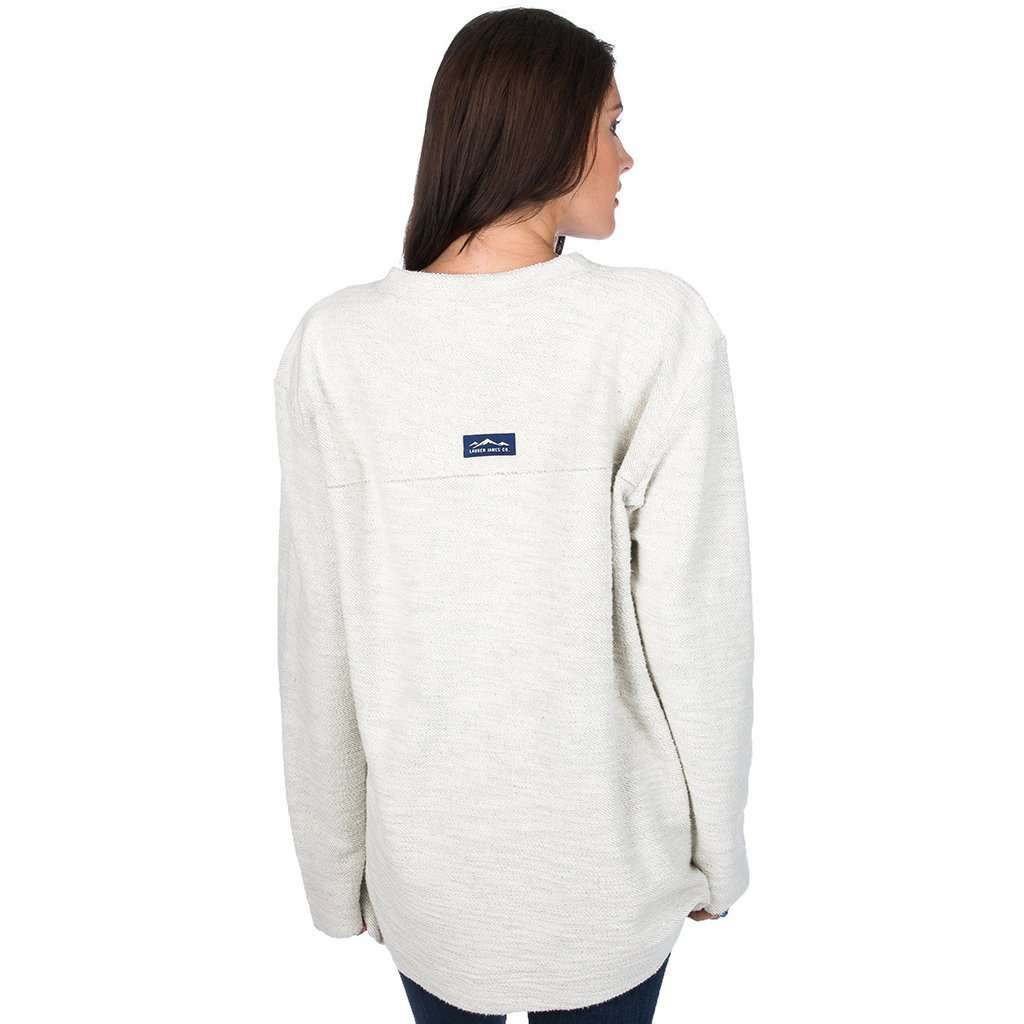 Lauren james shaggy v neck sweatshirt best sale