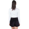 Velvet Bow Shorts in Black by Lauren James - Country Club Prep
