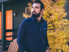 Long Sleeve Players Shirt in Peacoat Navy by Criquet - Country Club Prep