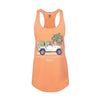 Girls Just Want to Have Sun Tank Top in Light Orange by Lily Grace - Country Club Prep