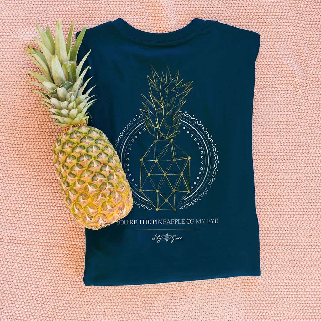 Pineapple of My Eye Tee by Lily Grace - Country Club Prep