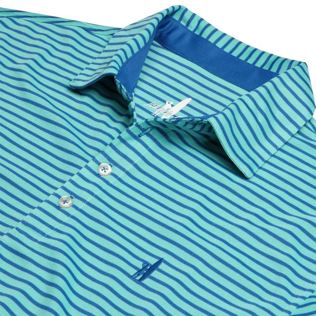 Linus Dual Striped Prep-Formance Pique Polo by Johnnie-O - Country Club Prep