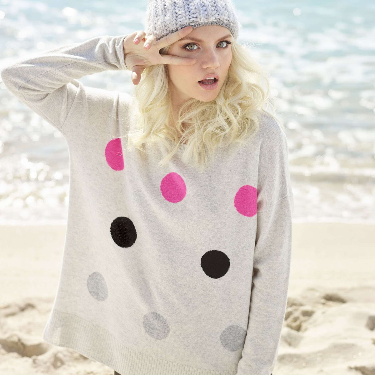 Lisa Todd Beanie Todd Squad – All-Over Print Beanie – Ben Giroux main image 2
