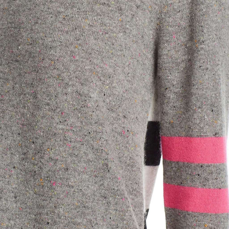 Pop Rocks Cashmere Sweater in Confetti by Lisa Todd - Country Club Prep