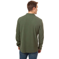 Long Sleeve Beachside Polo in Dark Sage by Southern Tide - Country Club Prep