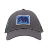 The Dano Trucker Cap in Charcoal and Blue by The Normal Brand - Country Club Prep