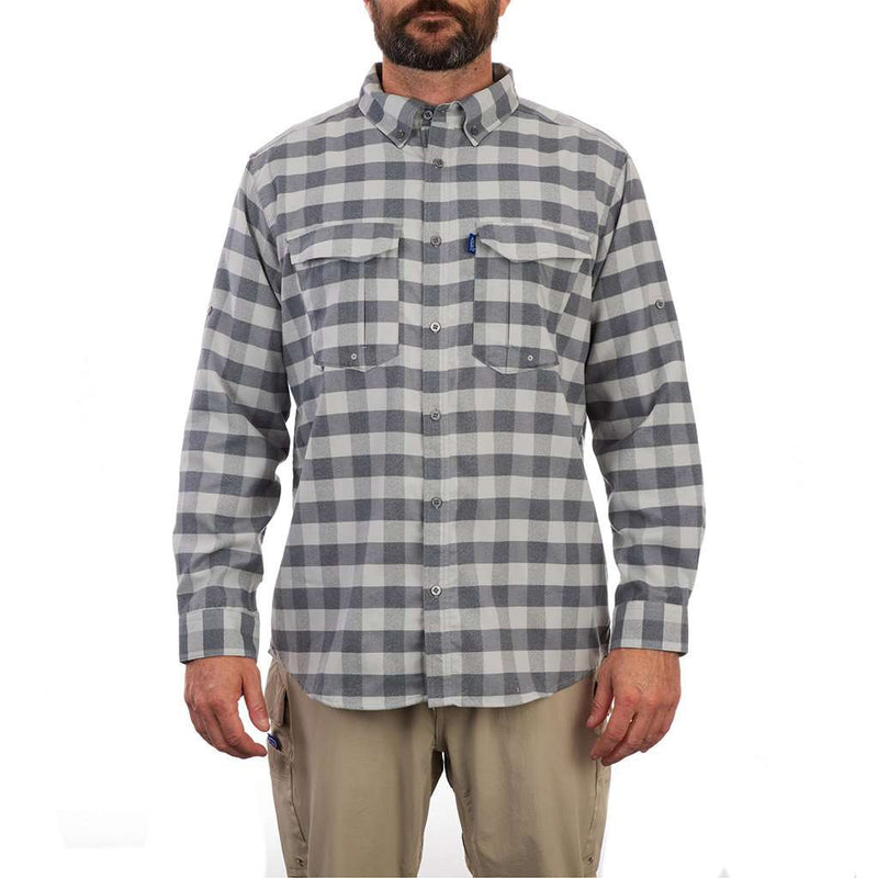 Buffalo Bill Long Sleeve Tech Flannel by AFTCO - Country Club Prep